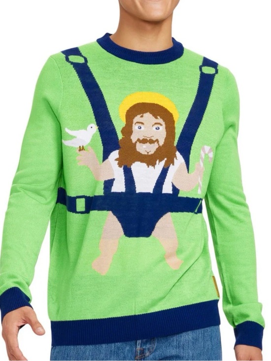 Tipsy Elves Other - TIPSY ELVES MEN'S SWEET BABY JESUS UGLY CHRISTMAS SWEATER